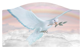 DASHELL-116-D-PK Dove Clouds Pink